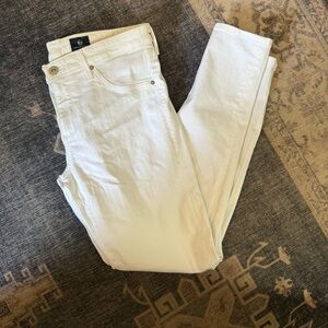 Ag Adriano Goldschmied White Jeans